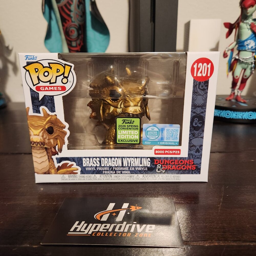 Dungeon & Dragons Brass Dragon Wyrmling Funko PoP! Vinyl Figure Exclusive #1201